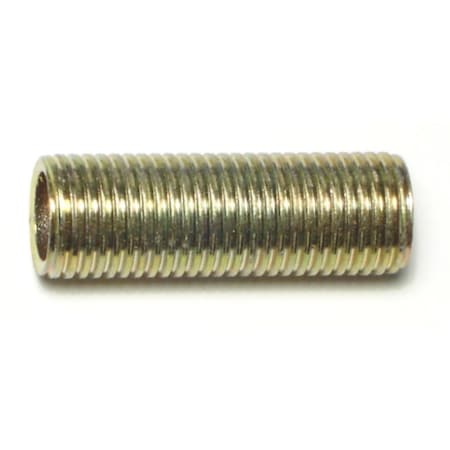 Midwest Fastener 1/4IP x 1-1/2" Zinc Plated Steel Nipples 8PK 64762